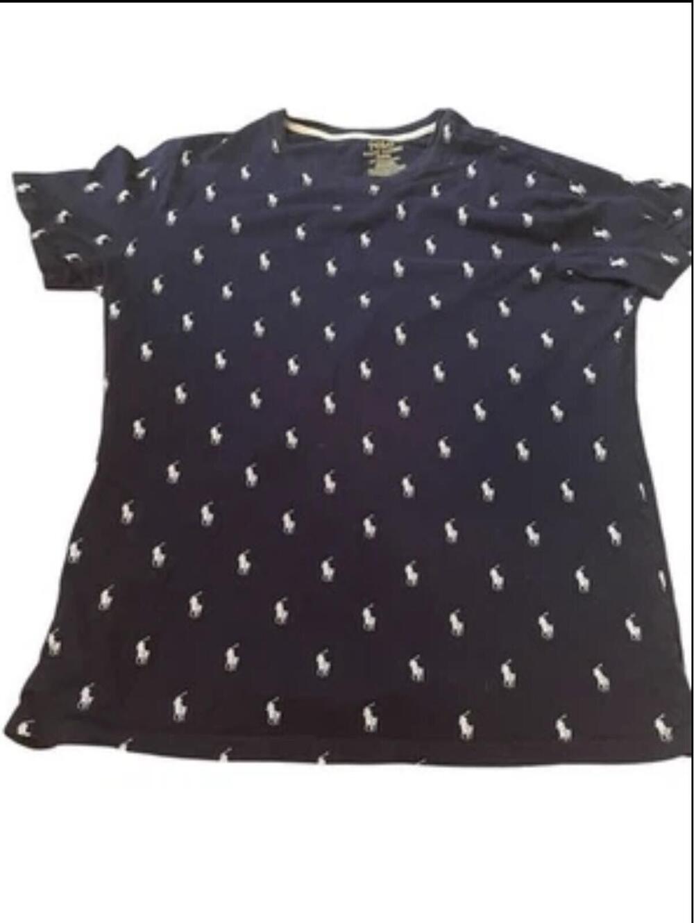 Polo Ralph Lauren navy blue lounge t-shirt/ M